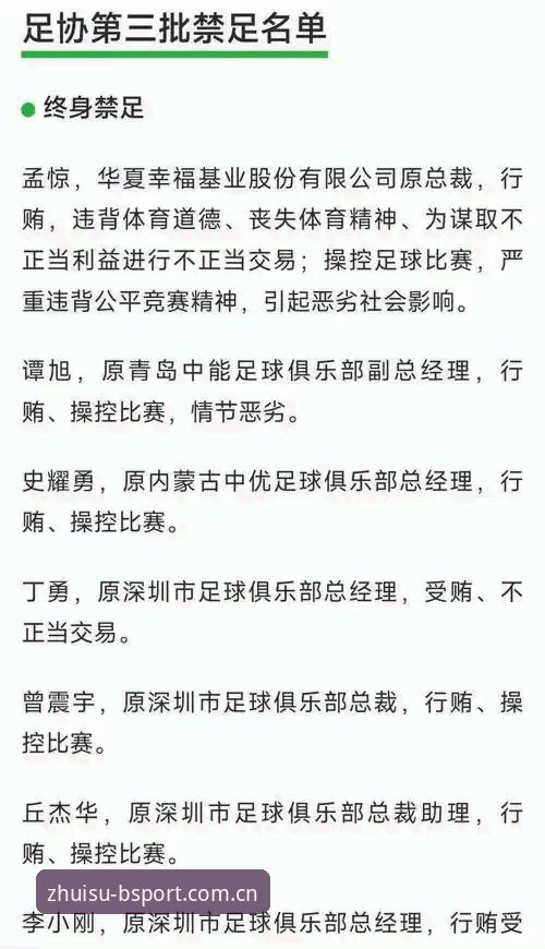 中国足球禁足名单再扩大，为何行业需要更透明的监督体系？